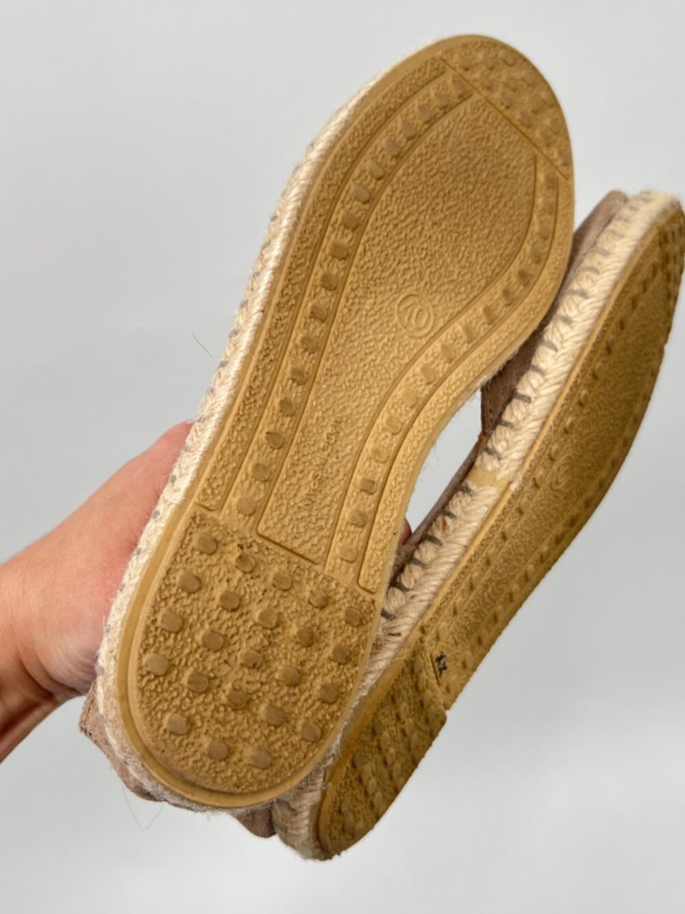 Verbenas Suede Leather Flat Shoes - Picture 5 of 5